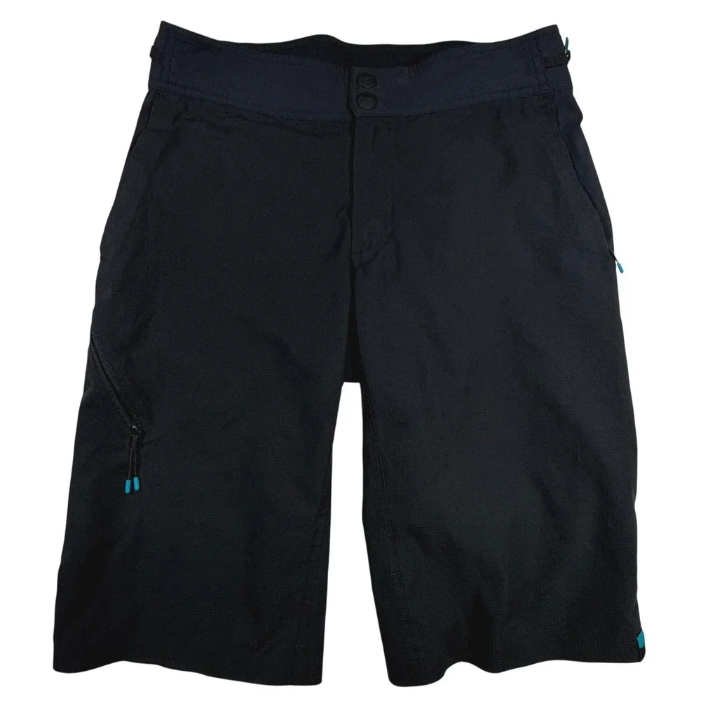 Yeti Turq Mens Mountain Bike Shorts Black Size Medium MTB Cycling Trail Biking‎